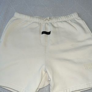Beige Essential Shorts